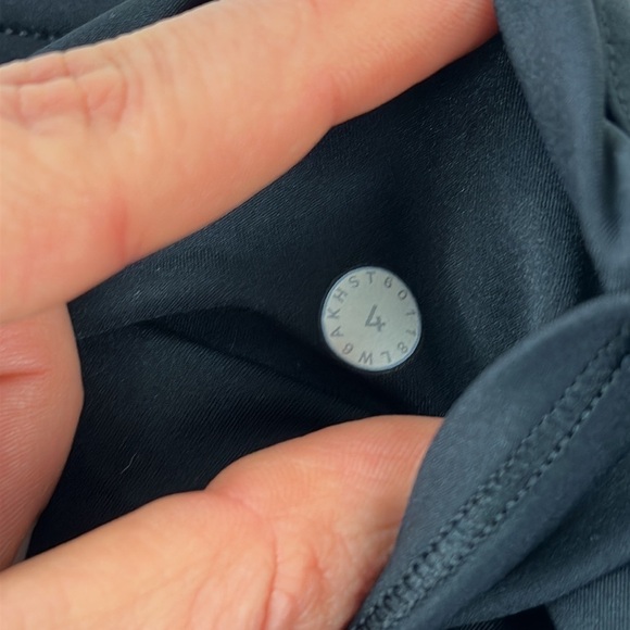 Lululemon Fast & Free Crop II *Nulux 19" Black - Picture 5 of 6